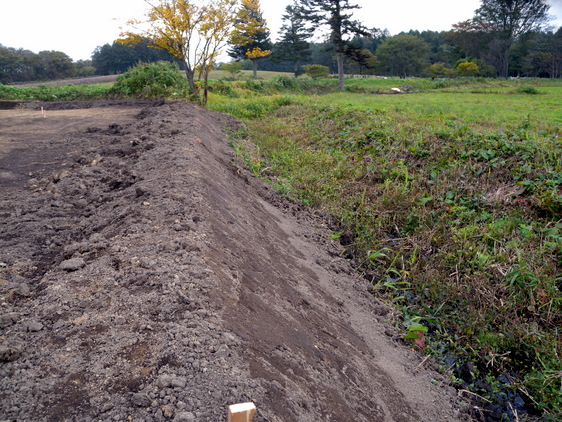 法面工事をがんばってみました