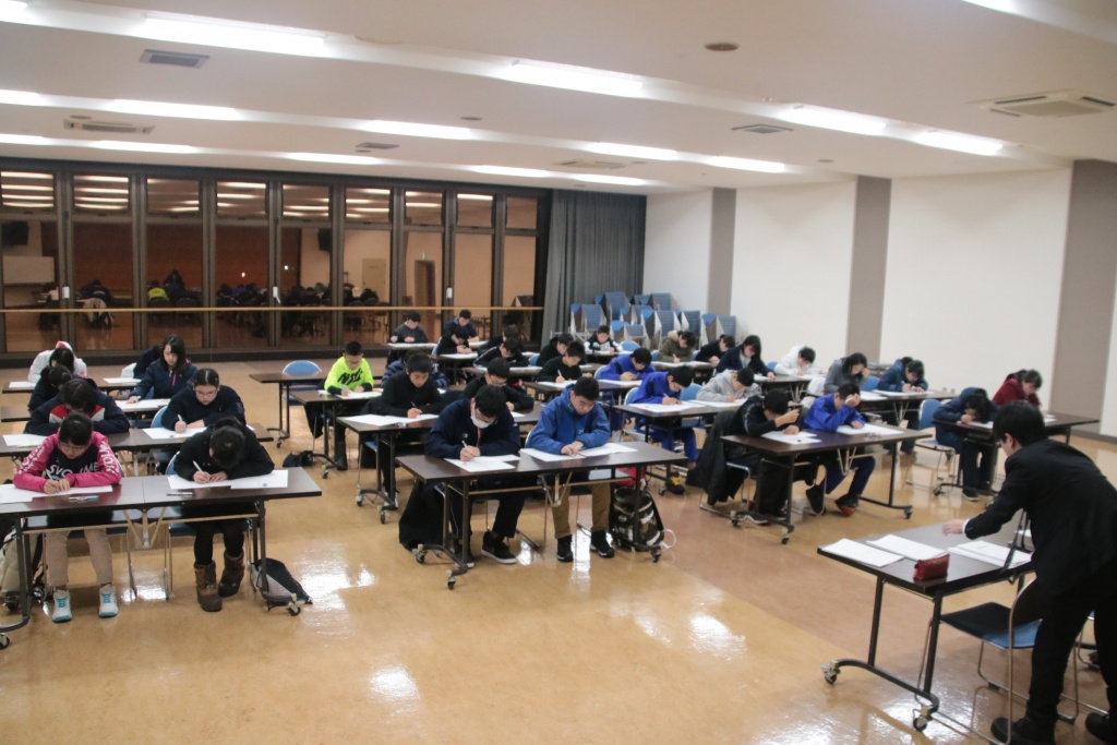弱点診断テストの様子