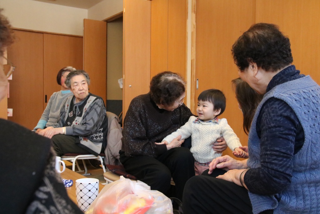 ひ孫と