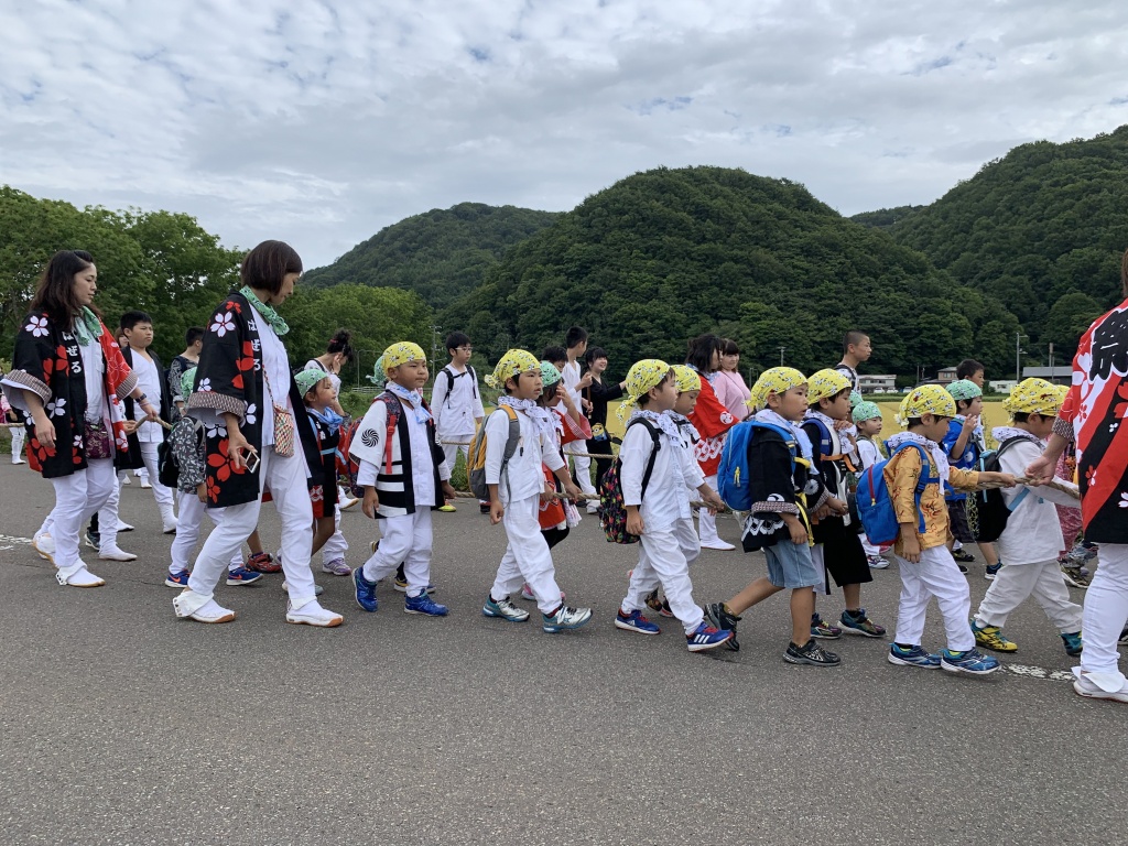 それぞれのお祭りに参加して10