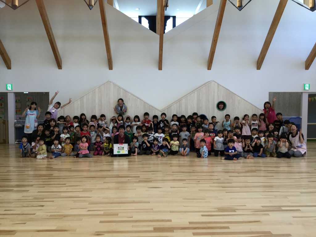 子ども達のサプライズに感涙３